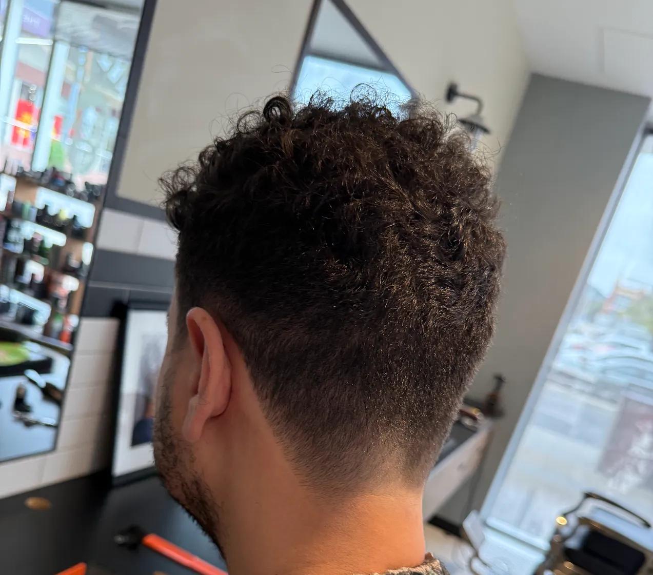 Curly Hair Fade Curly Hair Fade